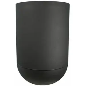 RIVIERA Plante Pot Riss Black Ø 50 cm Circulaire en plastique pas cher