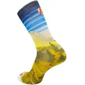 Paire de chaussettes esprit montagne Rywan No Limit Graphik Bleu 44/46 pas cher