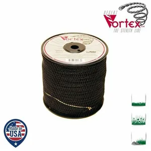 Anders PRAKTISCHE TUIN Rol VORTEX copolymeer nylon draad voor bosmaaier -   3 mm - L 131 m pas cher