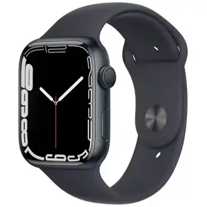 Montre Connectée Apple Watch Série 7 45mm Noir Reconditionnée Grade A+ pas cher