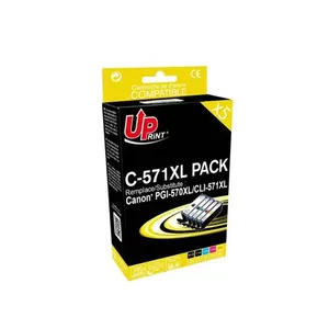 UPrint C-570/571XL PACK - Pack de 5 - noir, jaune, cyan, magenta - com...Vendu parfnac-be