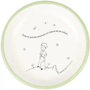 Assiette émail Le Petit Prince pas cher