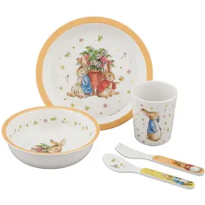 Peter Rabbit ontbijtset 5 dlg pas cher