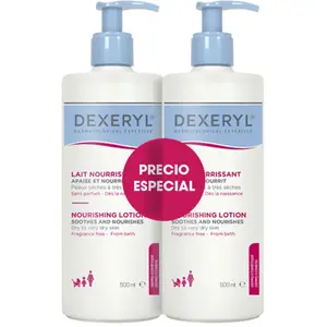 Cosmetics pour femmes ensemble Dexeryl Loción Nutritiva 500 ml pas cher