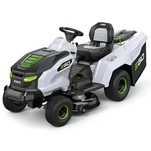 Tondeuse autoportée sur batterie 56V, 98 cm de coupe, bac arrière de 3... pas cher