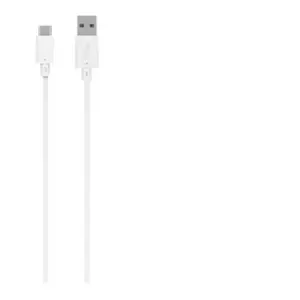 Bigben - Câble USB - USB (M) pour 24 pin USB-C (M) - 3 A - 1.2 m - blanc
