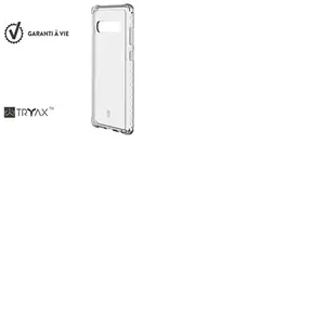 BigBen Connected Force Case Air - Coque de protection pour téléphone portable - robuste - plastique, polyuréthanne thermoplastique (TPU) - transparent - pour Samsung Galaxy S10+ pas cher