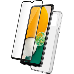 BigBen Connected Pack Coque de protection en TPU Transparent + Protection d'écran en verre trempé pour pour Samsung Galaxy A13 4G Transparent
