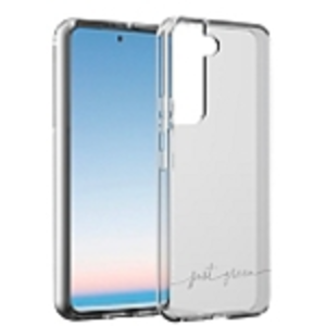 Samsung Galaxy S22 biologisch afbreekbaar, Just Green transparant hoes... pas cher