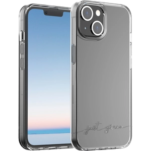 Coque pour iPhone 14 Recyclable Biodégradable Just Green transparent pas cher
