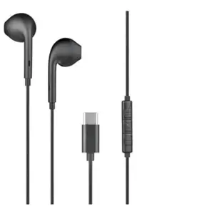 BIGBEN Connected - Écouteurs avec micro - embout auriculaire - filaire - USB-C - noir pas cher