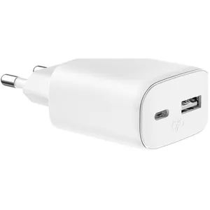 Chargeur FORCE POWER 45W USB-A et USB-C PowerDelivery Blanc pas cher