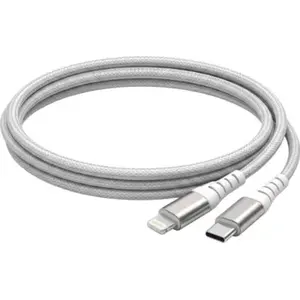 CABLE FORCE POWER 60W 2m Lightning MFI / USB-C MFI Blanc pas cher