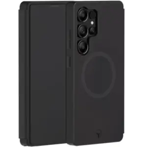 Coque étui FORCE CASE Samsung S25 Ultra  Magnet Noir pas cher
