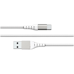 Câble USB FORCE POWER USB-A / USB-C 2m blanc