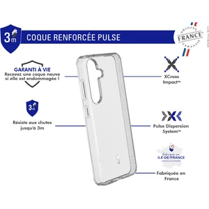 Coque FORCE CASE Samsung Galaxy S24 Transparente pas cher