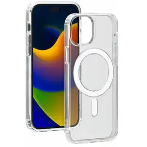Coque hybride en silicone BigBen Connected Magsafe pour iPhone 15 Plus... pas cher