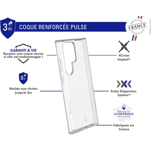 Coque FORCE CASE Samsung Galaxy S24 Ultra transparente