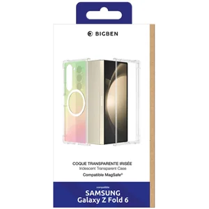 Bigben Coque MagSafe Z Fold 6 Semi-transparente Irisée pas cher