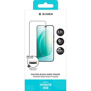Protection d'écran en verre trempé 2,5D BigBen Connected Transparent p... pas cher