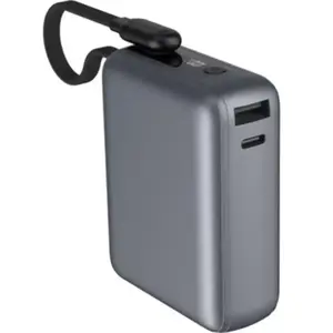 Batterie externe FORCE POWER 10000mAh USB-A/USB-C + cable USB-C 30W pas cher