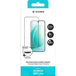 Protection d'écran en verre trempé 2.5D BigBen Connected Transparent p... pas cher