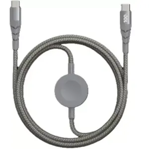 Câble USB FORCE POWER 100W USB-C vers USB-C + charge induction pas cher