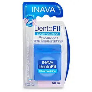 Inava Dentofil Chloorhexidine Dental Floss 50 m pas cher