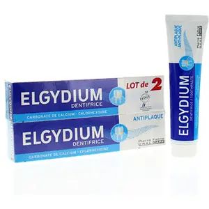Elgydium Anti-Plaque Dentifrice 75ml pas cher