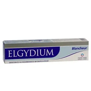 Dentifrice - Elgydium - Blancheur - 75 ml - Polissage extra-doux - Élimination des tachesVendu parcdiscount