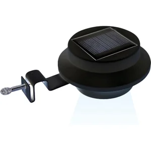 TERRE JARDIN Lampes solaires de gouttière x 3 pas cher