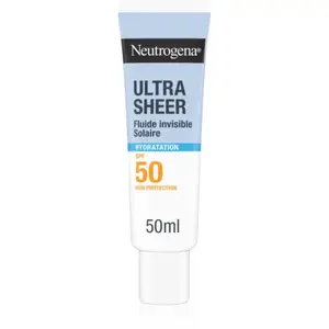 Neutrogena Ultra Sheer Invisible Fluid Sunscreen Hydration SPF50 pas cher
