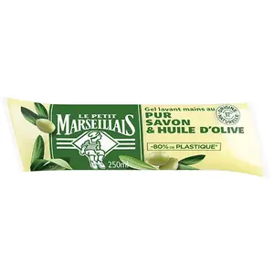 Le Petit Marseillais Handwasgel Pure Zeep & Olijfolie Eco-Vulling 250 ... pas cher