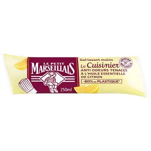 Le Petit Marseillais Eco-Recharge Savon Anti Odeurs Tenaces, 250ml pas cher