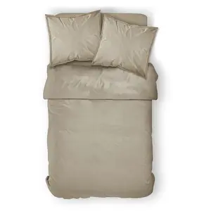 TODAY housse de couette 100% coton - 220x240 cm - Mastic pas cher