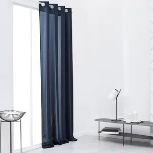 TODAY, Rideau ESSENTIAL Bleu marine - 140x240 cm pas cher