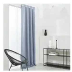 Comparateur de prix : TODAY Rideau Isolant Thermique Essential Uni - 140 x 240 cm - Denim