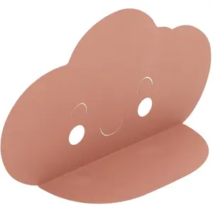 Etagère murale nuage LA TETE DANS LES NUAGES - FACTORY - Rose 40x11x22 cm pas cher