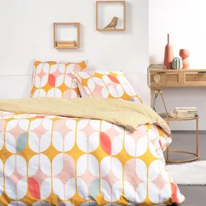 Parure de lit SUNSHINE LAURIE - TODAY - Jaune 240x220 cm pas cher