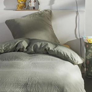 Parure de lit SAUGE ESSENTIAL - TODAY - Vert 140x200 cm pas cher