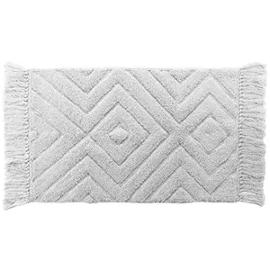 PROMO LINGE Tapis Déco à Franges "Nara" 50x80cm Naturel