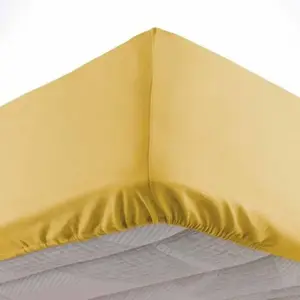 DOUCEUR D'INTERIEUR DRAP HOUSSE 1 PERSONNE 90 x 190 CM MICROFIBRE UNIE OSCAR MIEL