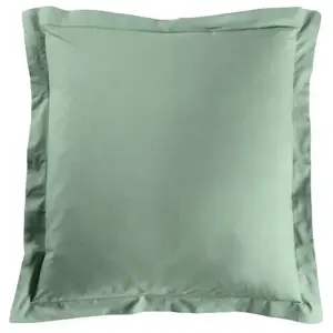Comparateur de prix : Douceur d'Intérieur Taie d'oreiller carrée 63x63 cm - 100% coton - Sauge