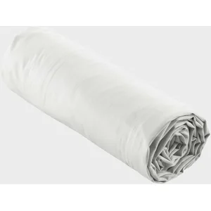 Douceur d'Intérieur Drap housse 140x190 cm - Percale 100% coton - Bonnet 30 cm - Blanc pas cher
