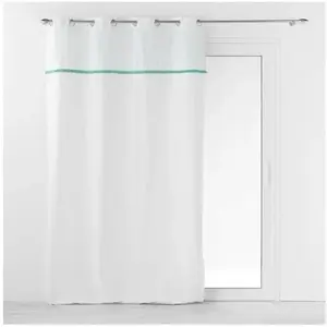 Comparateur de prix : Douceur d'Intérieur Rideau à Oeillets (140 x 240 cm) Alizee Menthe, Po...