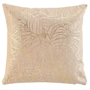 Comparateur de prix : douceur d'intérieur SOLEA Coussin DEHOUSSABLE, Or, 40 x 40 CM