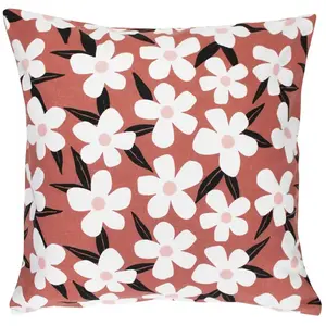 Housse de Coussin Darcy 40x40cm Terracotta