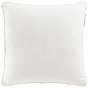 Douceur d'Intérieur Housse de Coussin Twily - Blanc - 40x40cm - Carré - Uni - Intérieur pas cher