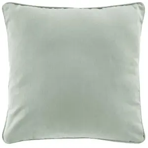 douceur d'intérieur, Housse de Coussin (40 x 40 cm) Twily Sauge, Coton/Polyester Recyclé pas cher