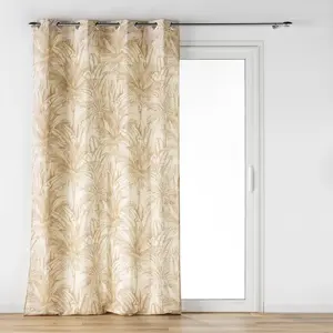 Comparateur de prix : douceur d'intérieur, Rideau à Oeillets (140 x 240 cm) Dune, Coton/Polyester Imprimé
